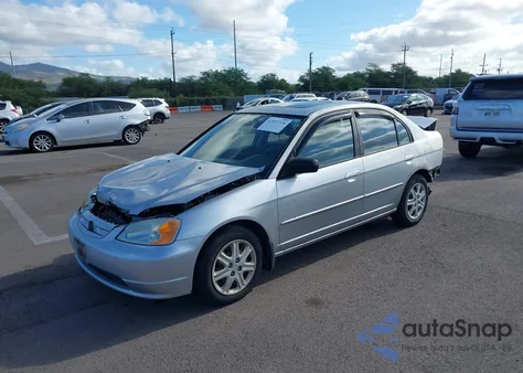 2003 Honda Civic Ex from USA, damaged, VIN 2HGES25773H551514